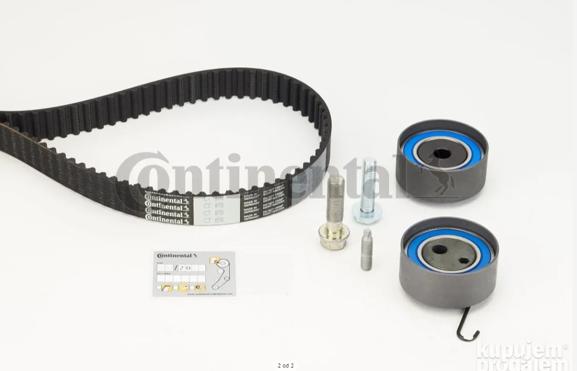 Set zupcastog Continental Astra J/Zafira B 1.7cdti 81kw,92kw